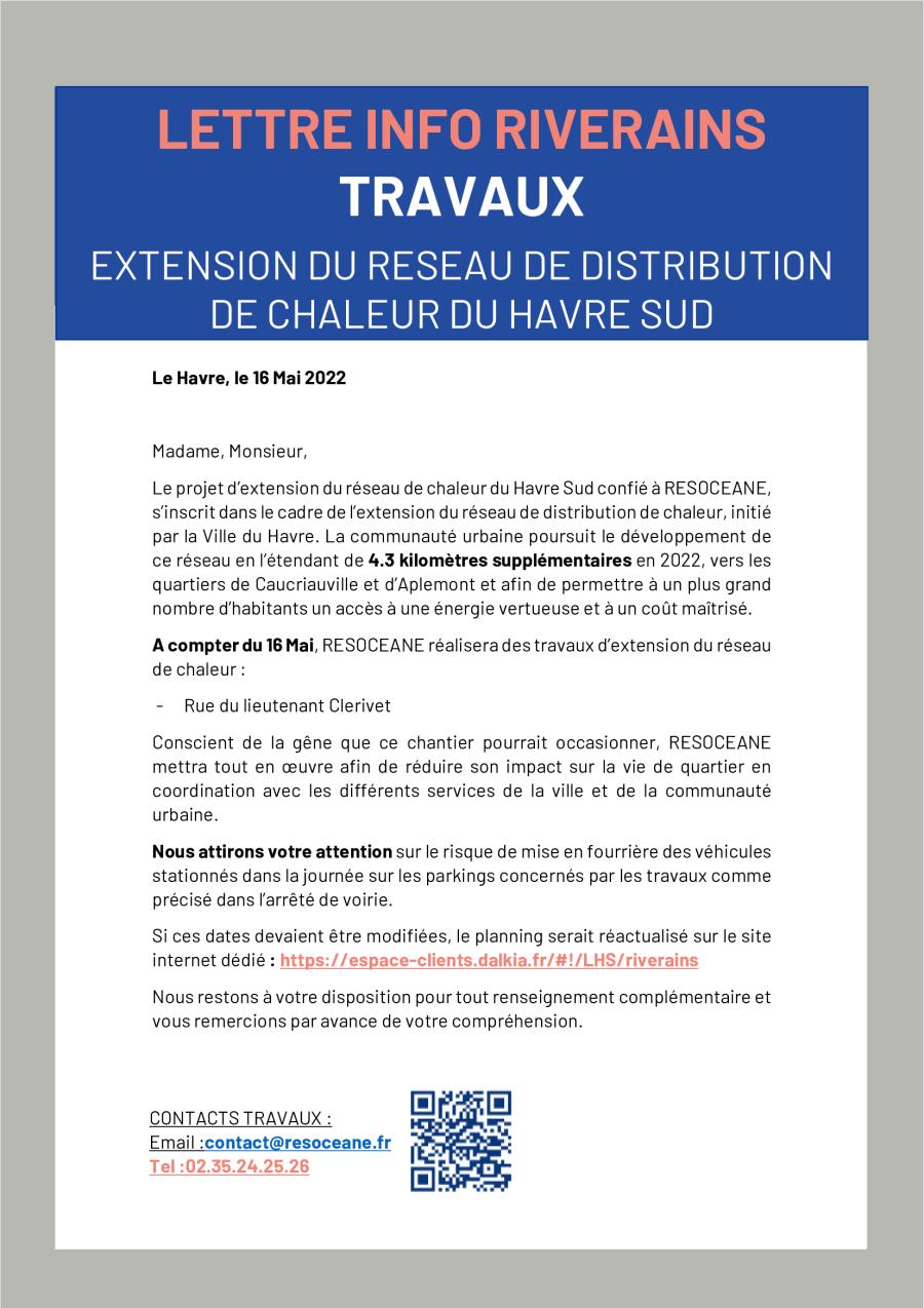 Info Travaux Le Havre